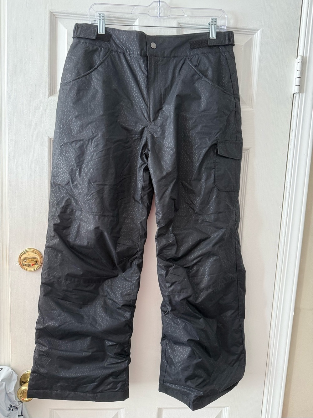 Columbia Black Kids Cargo Snow Pants